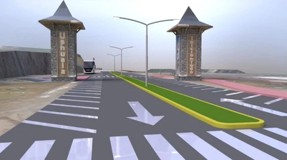 obra de ingreso a ushuaia