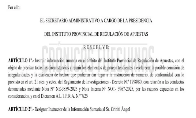 hacen lugar al pedido de sumario ipra